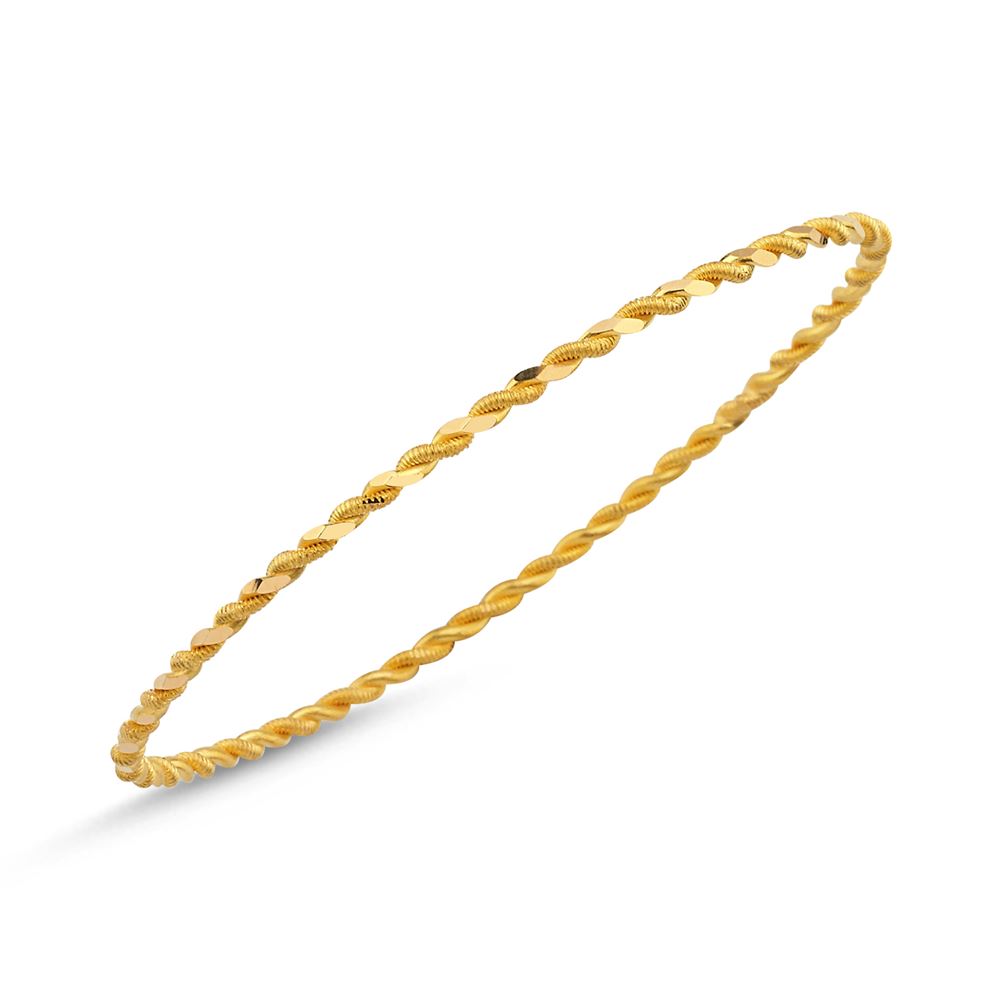 22 Ayar İkili Burma Altın Bilezik 10 Gr