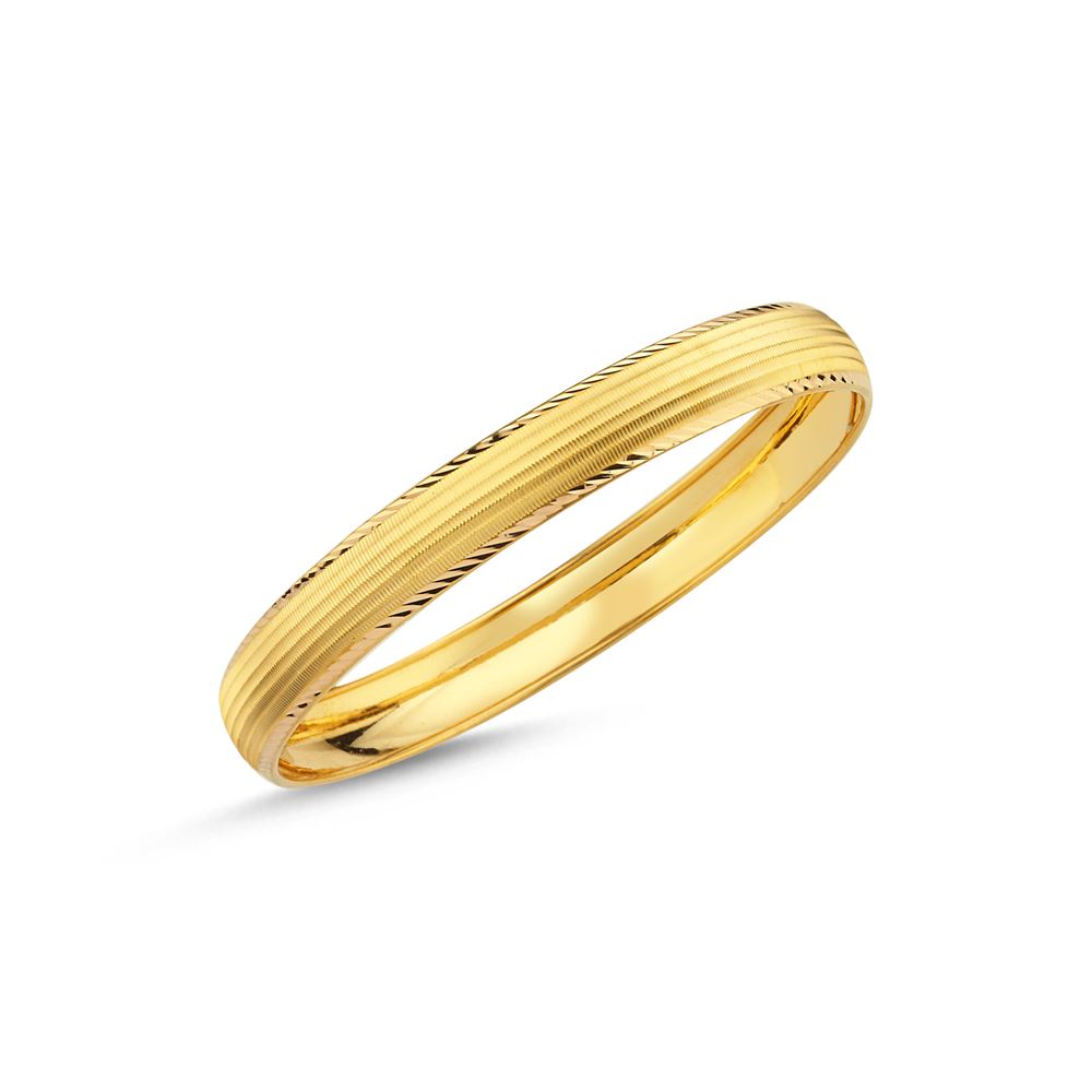 22 Ayar Şarnel Altın Bilezik 10mm 10 Gr