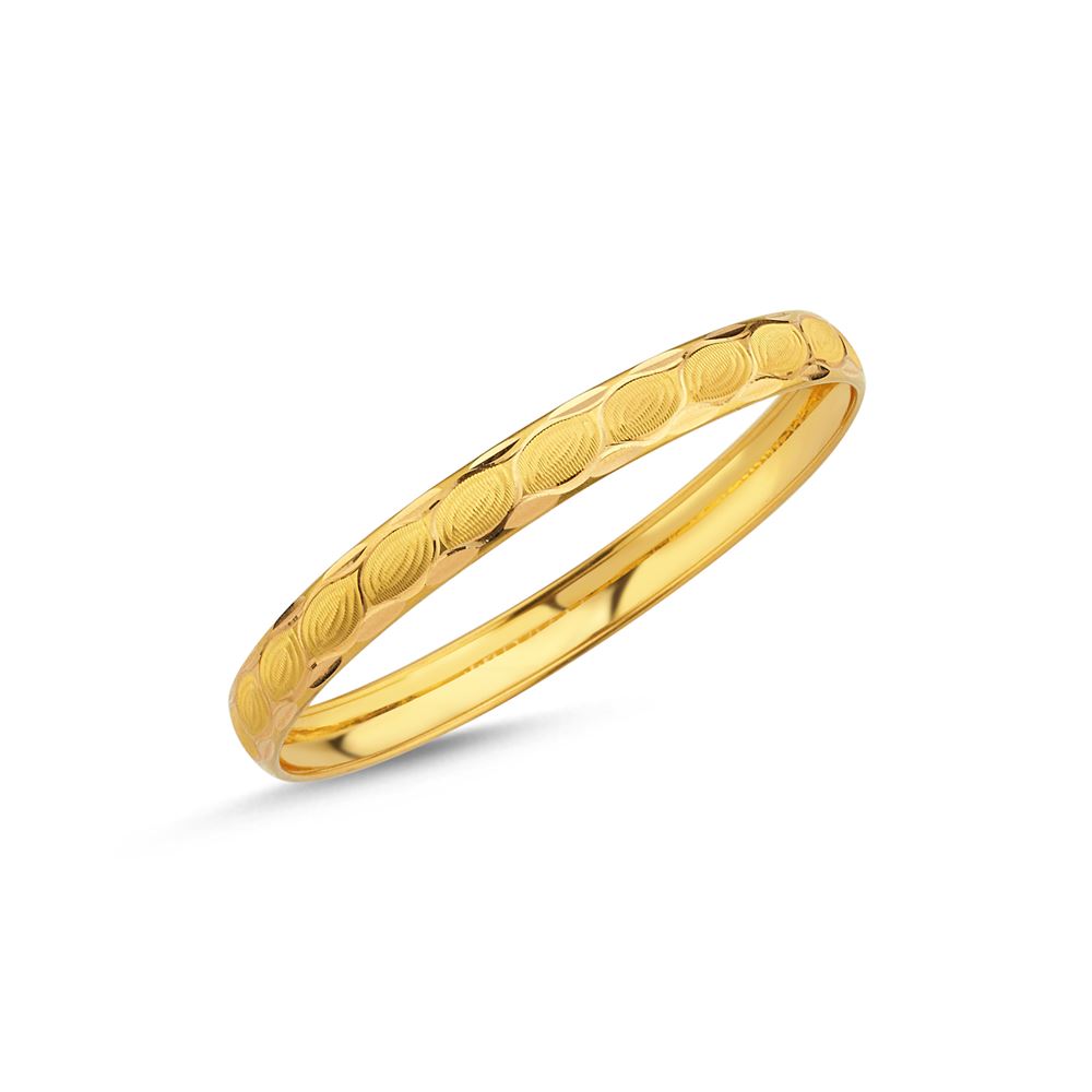 22 Ayar Şarnel Altın Bilezik 8mm 9 Gr