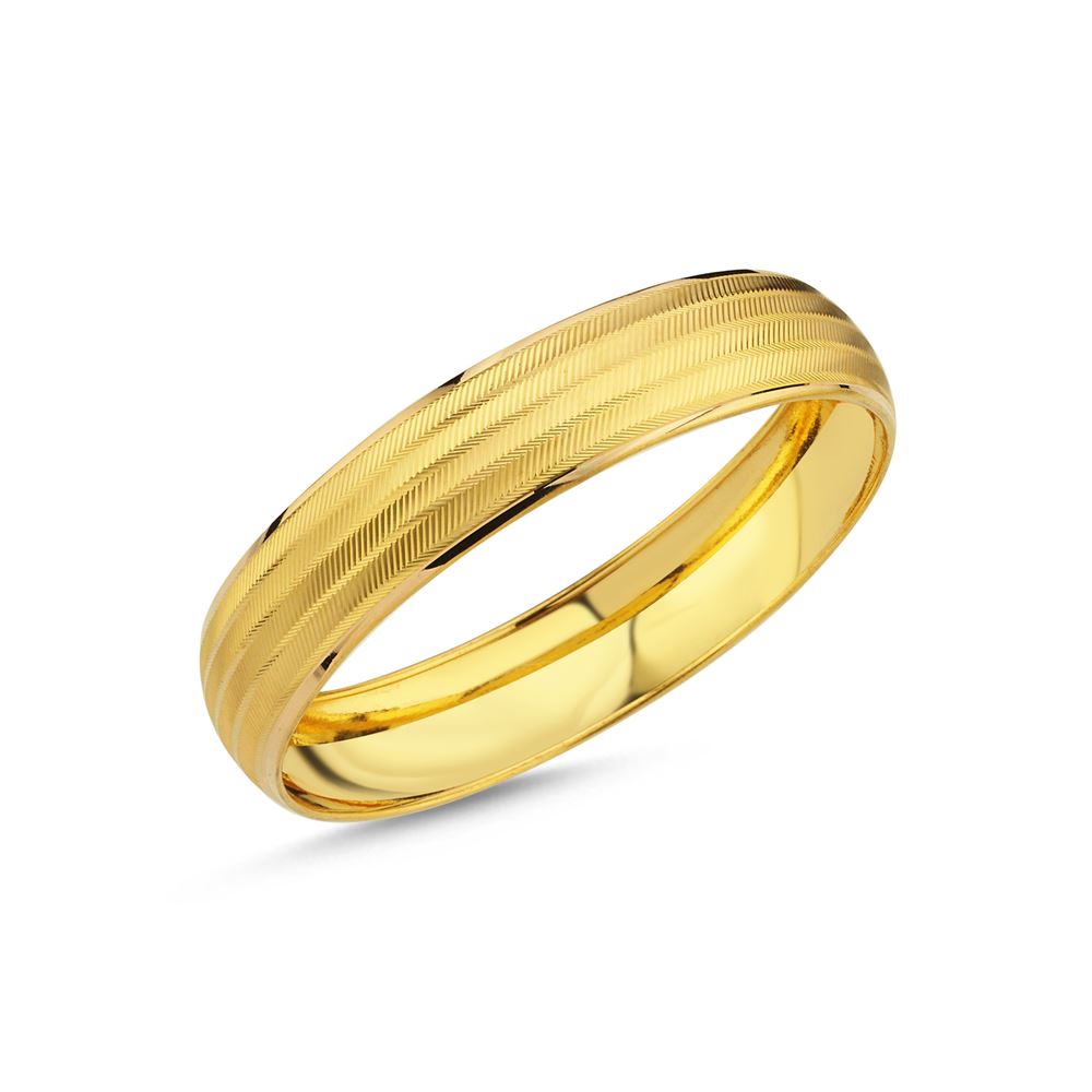 22 Ayar Şarnel Altın Bilezik 15mm 15 Gr