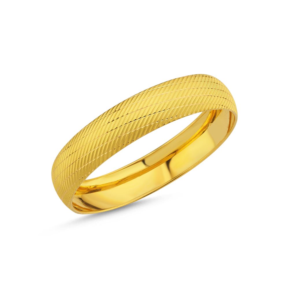 22 Ayar Şarnel Altın Bilezik 15mm 15 Gr