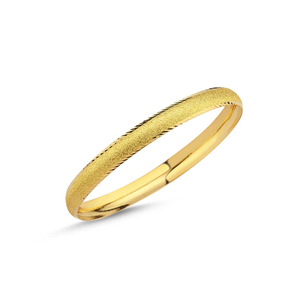 22 Ayar Tel Altın Bilezik 8mm 8 Gr