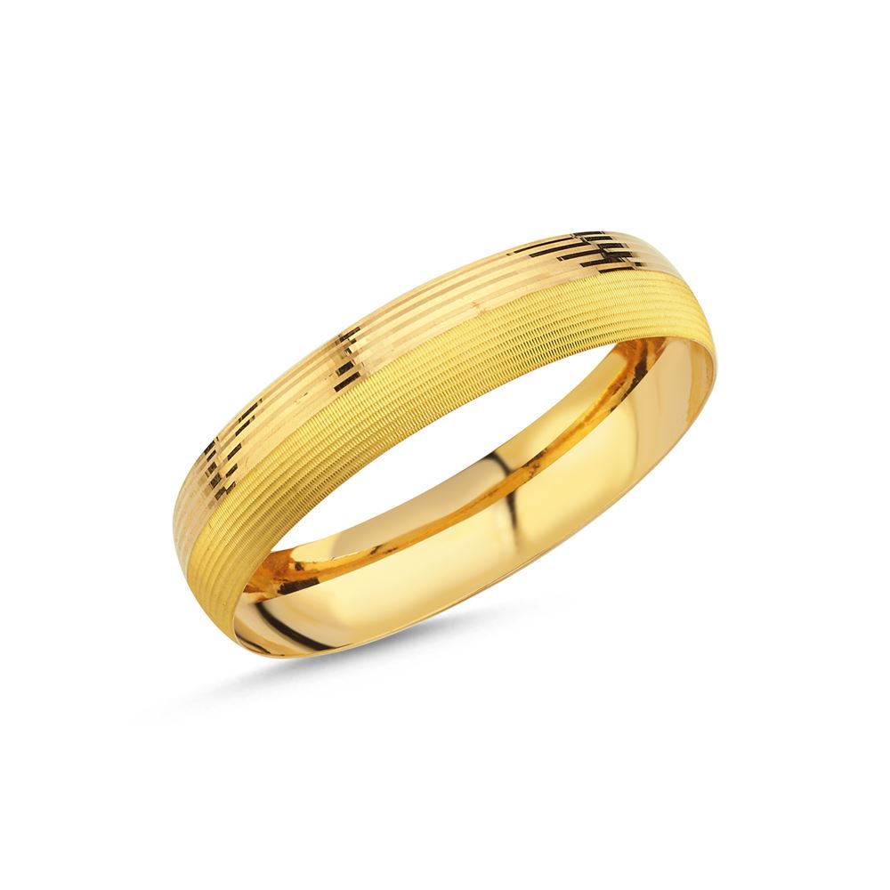 22 Ayar Tel Altın Bilezik 15mm 20 Gr