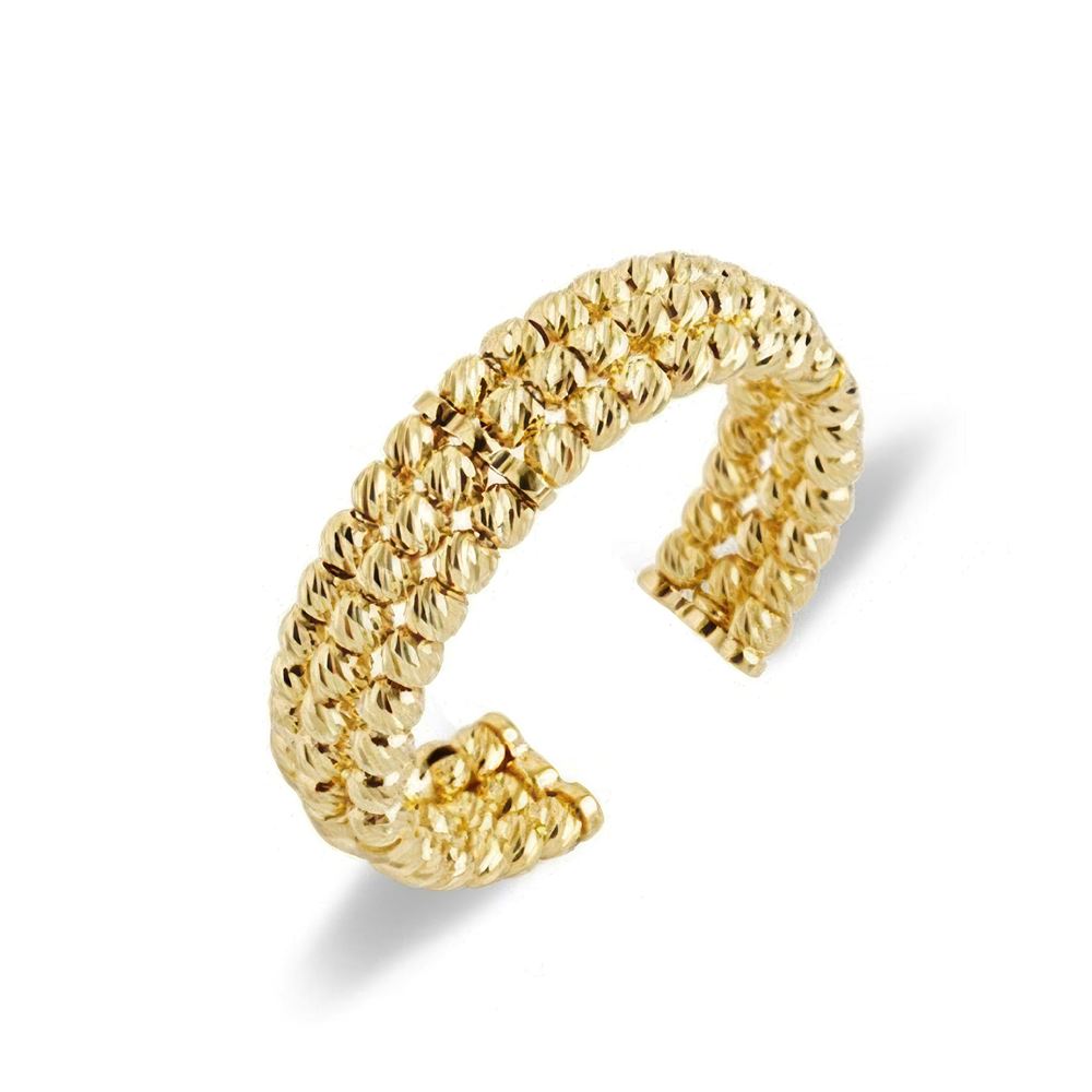 Üç Sıra Ayarlanabilir Altın Yüzük