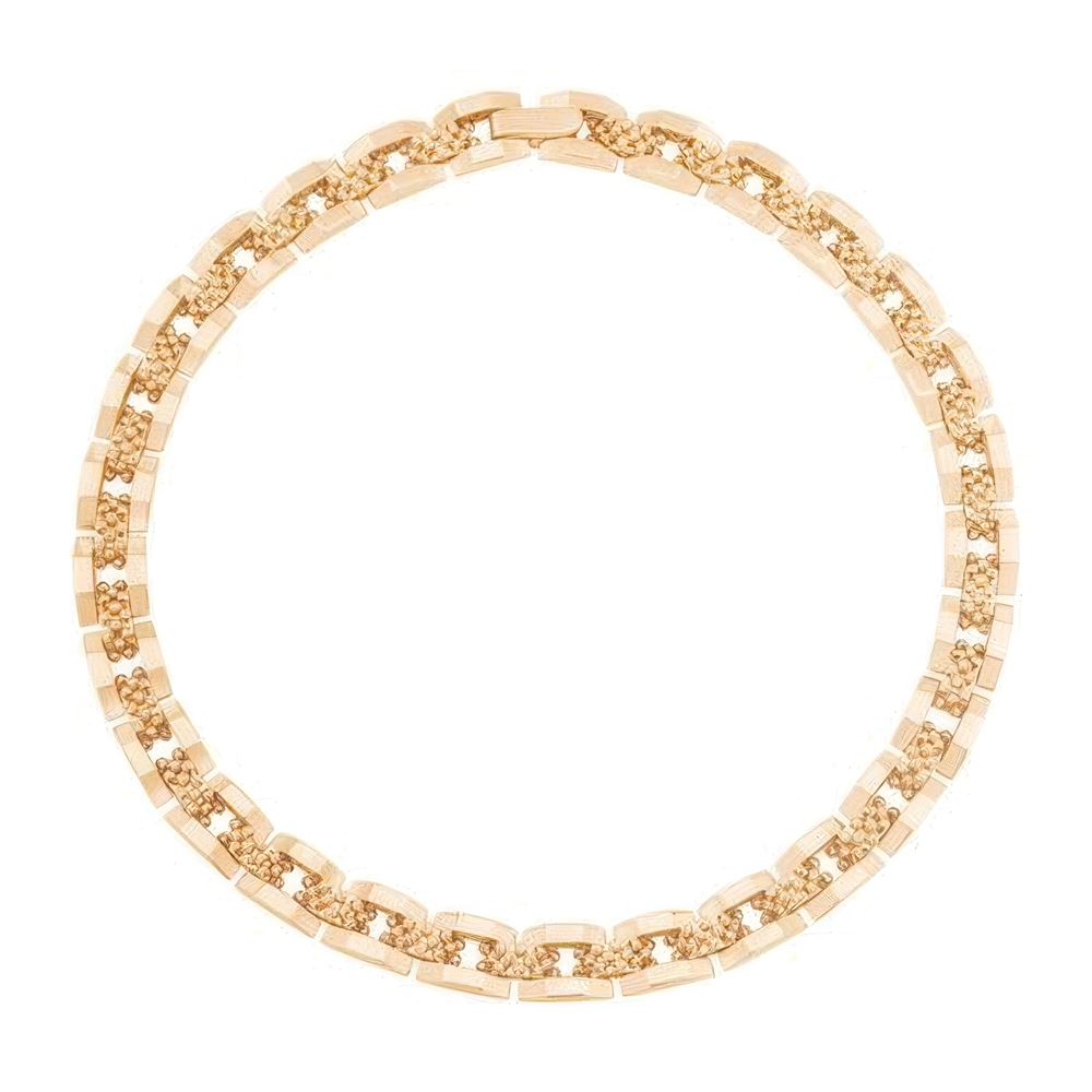 Tasarım Toptop Choker Zincir 42Cm