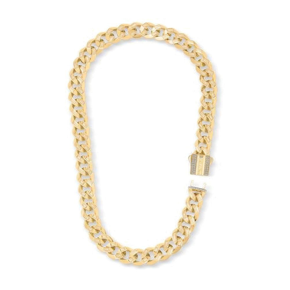 11Mm Altın Kalemli Gurmet Zincir 45Cm