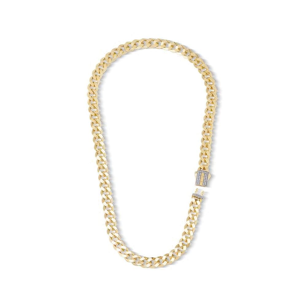 9Mm Altın Gurmet Zincir 45Cm