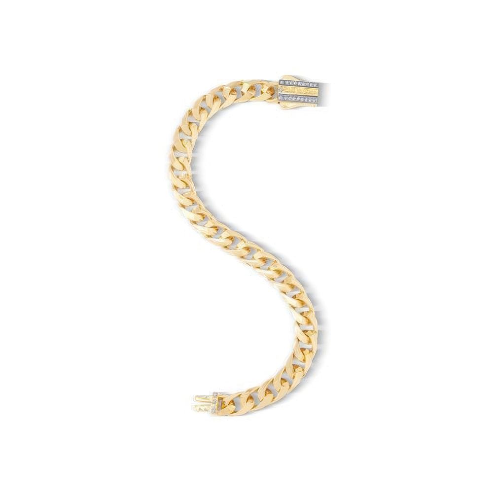 7 Mm Piramit Gurmet Bileklik 18CM