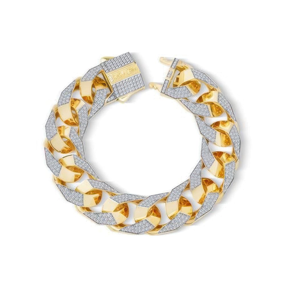 15 Mm Taşlı Piramit Gurmet Bileklik 18CM