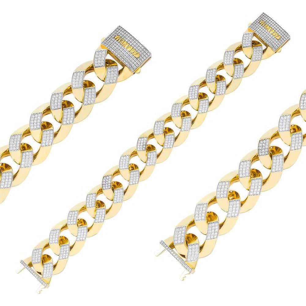 19 Mm Taşlı Gurmet Bileklik 18CM