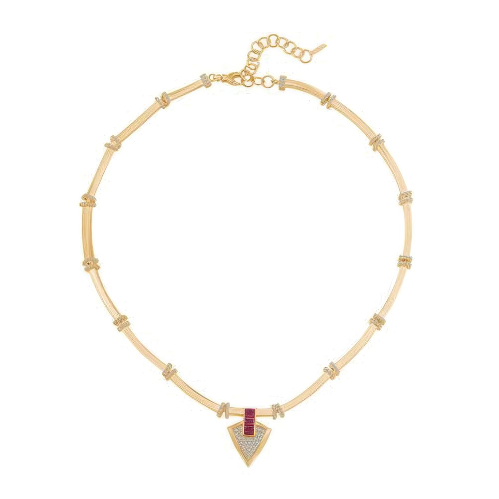 Tasarım Silindir Kolye 50Cm Zincir