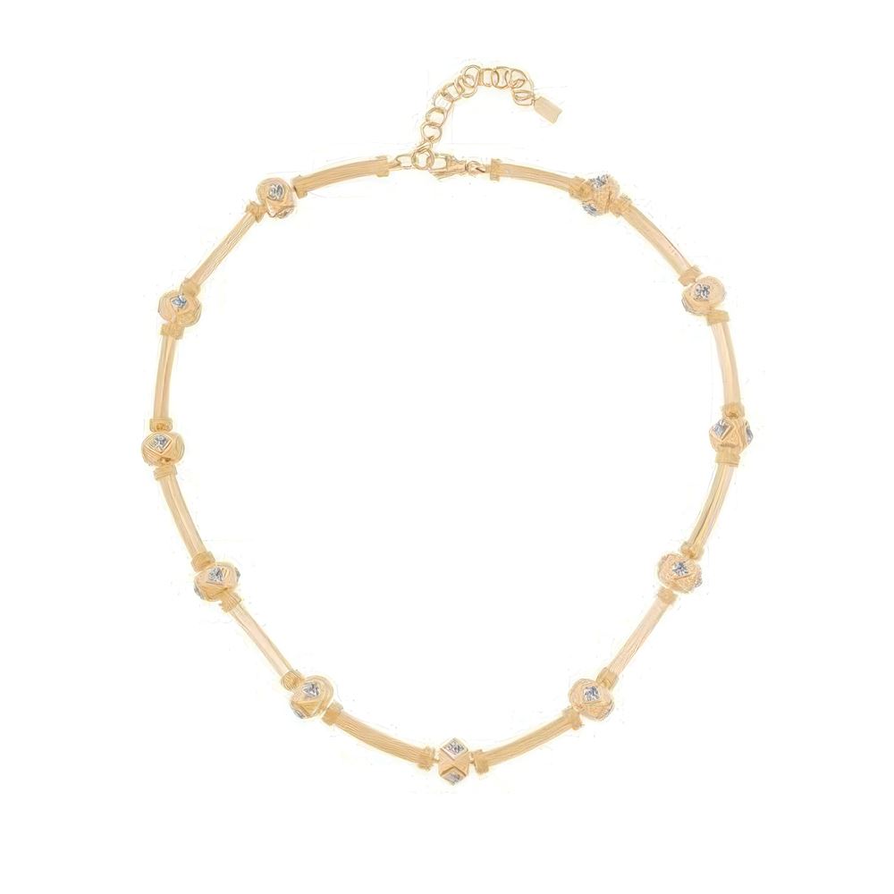 Taşlı Silindir Kolye 43 Cm Zincir