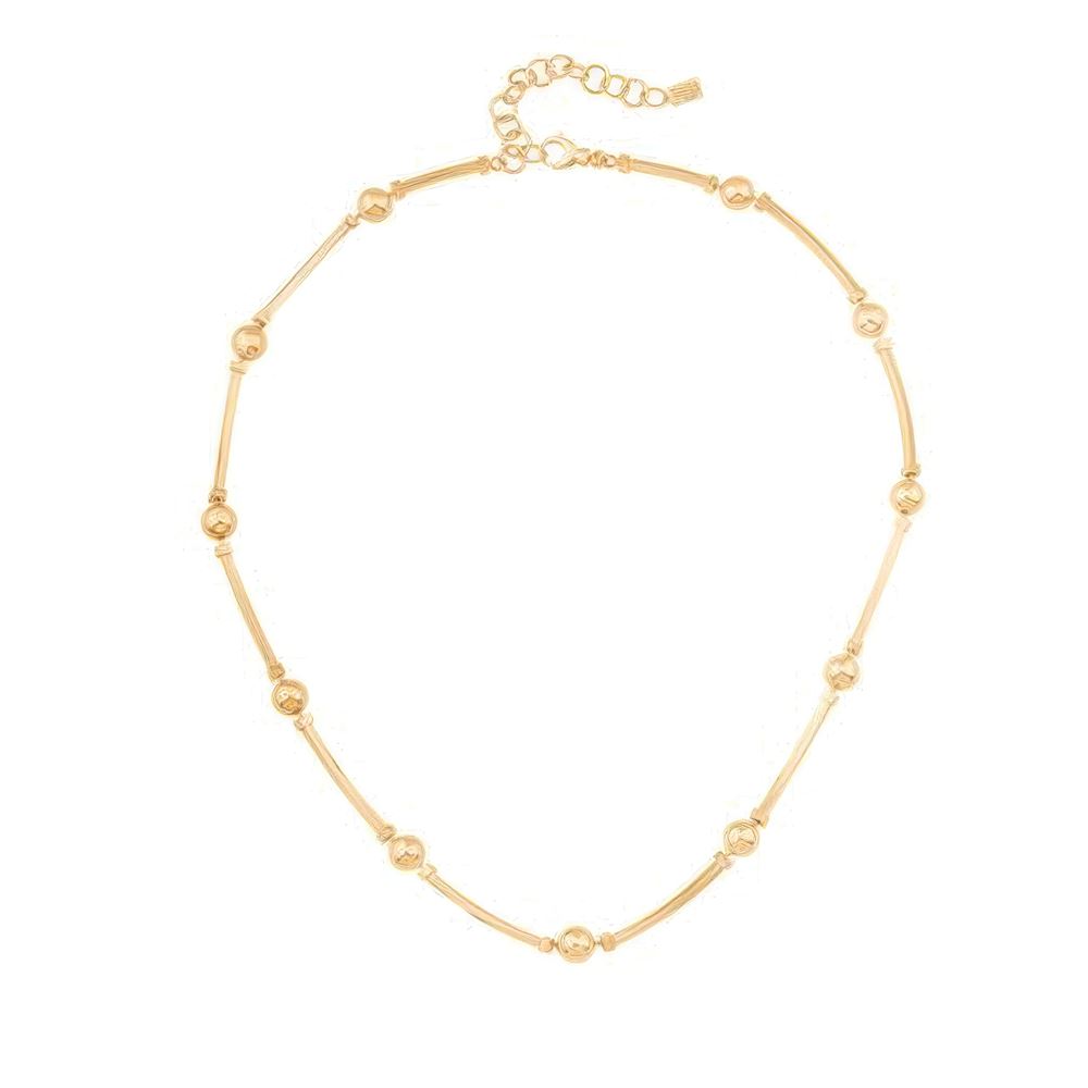 Silindir Top Kolye 43 Cm Zincir