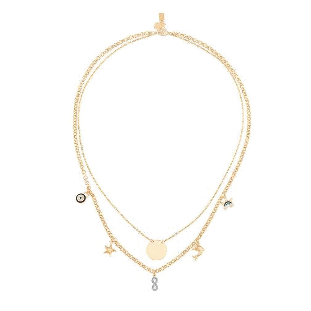 İsim Yazılabilen Şans Kolye 50 Cm Zincir