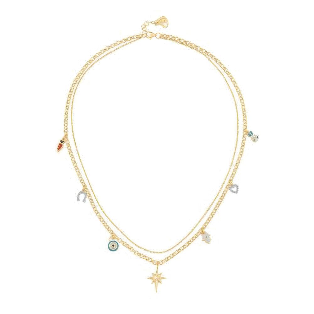 Kuzey Yıldızı Şans Kolye 50 Cm Zincir