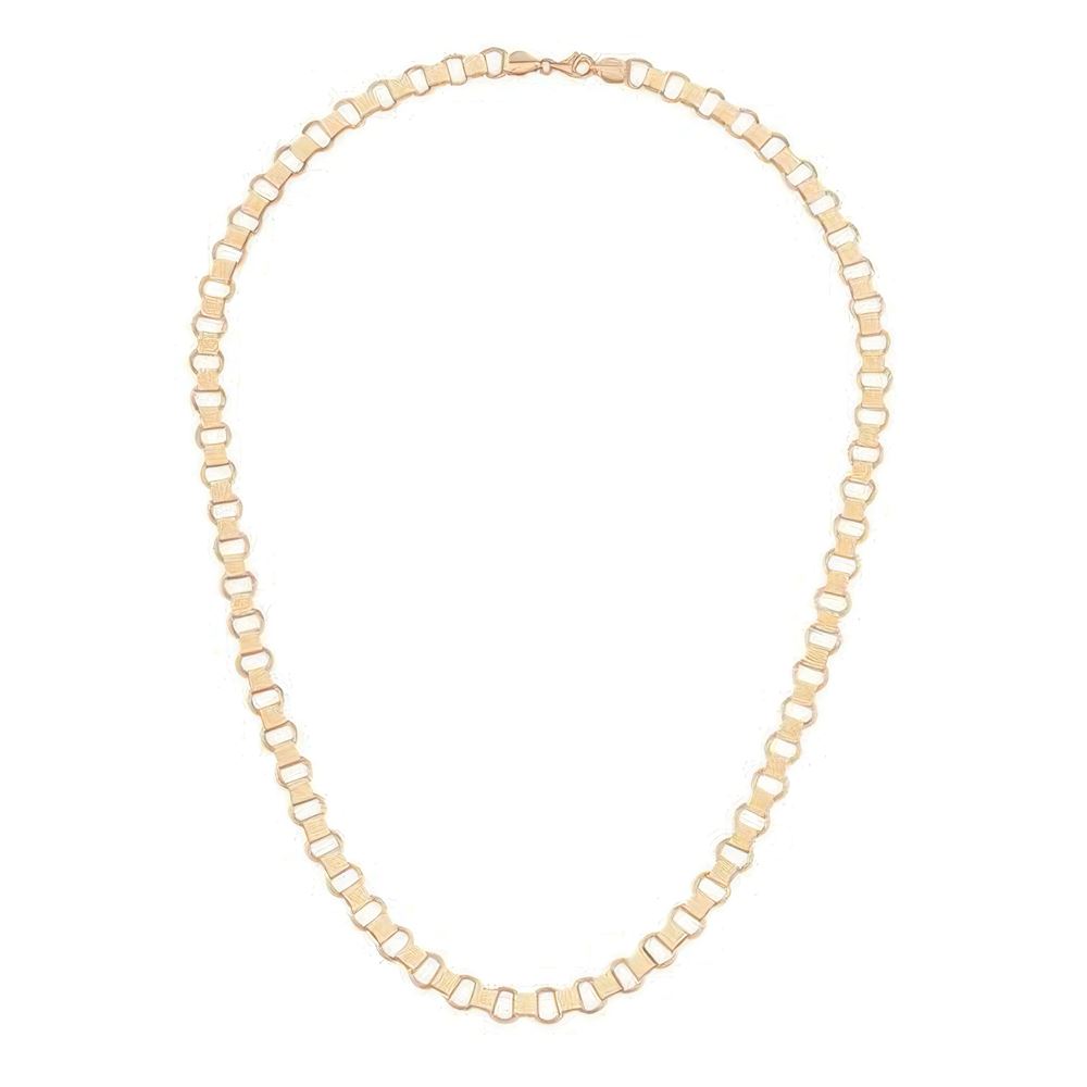 Halka Zincir Altın Kolye 50 Cm Zincir