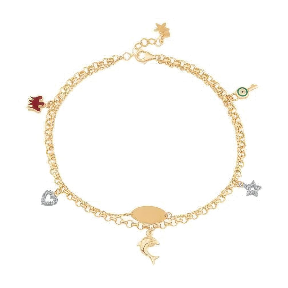 İsim Yazılabilen Altın Halhal