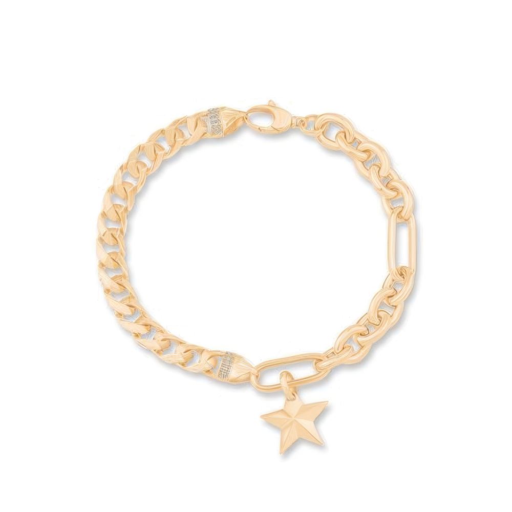 İtalyan Gurmet Yıldız Bileklik 18CM