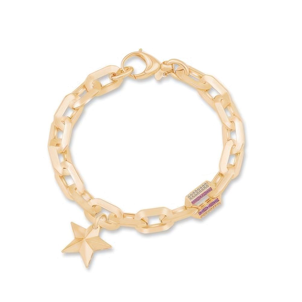 İtalyan Yıldız Bileklik 18CM