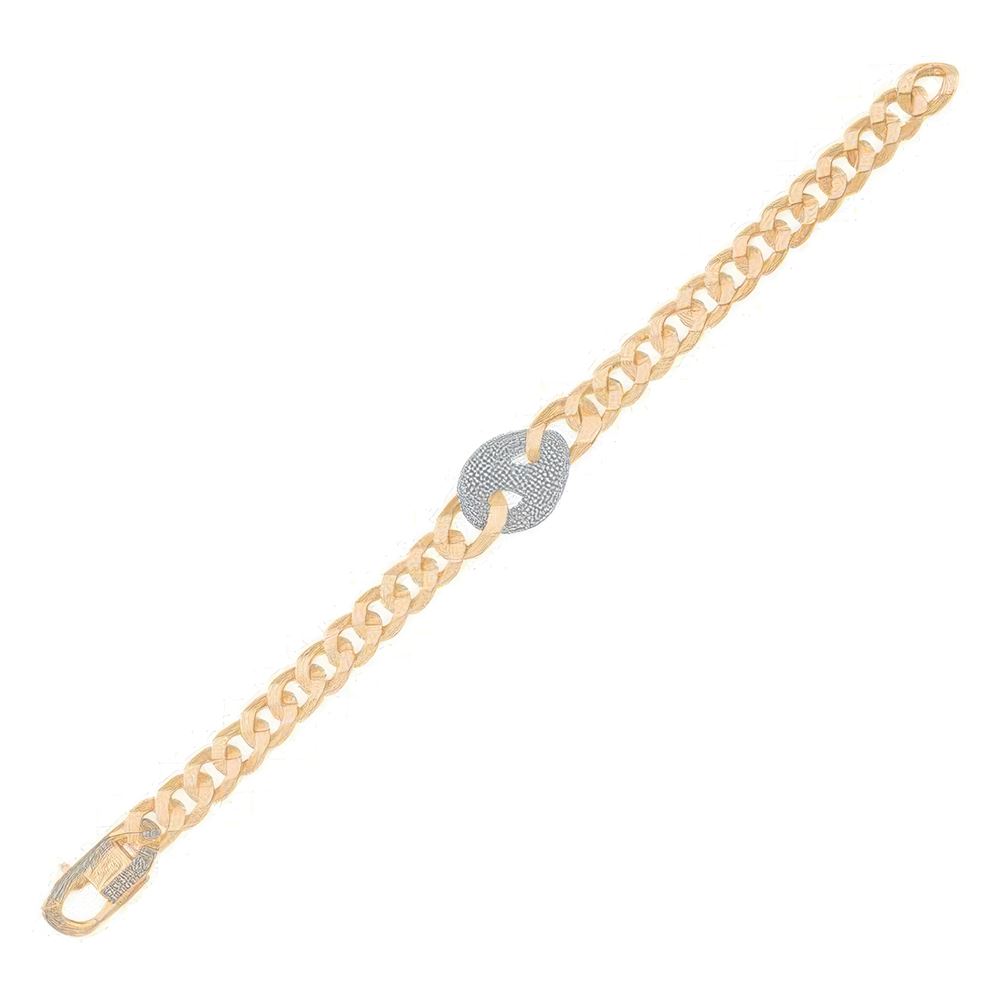 9Mm Tasarım Gurmet Altın Bileklik 18cm