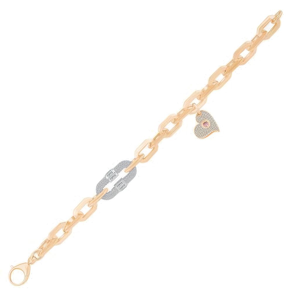 İtalyan Tasarım Altın Bileklik 18cm