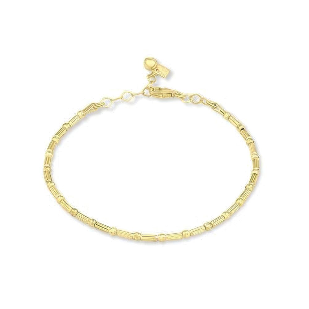 Kalemli Trend Altın Bileklik 18CM