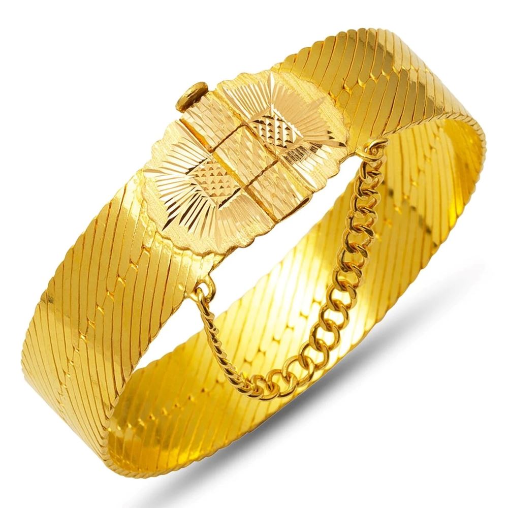 Diyarbakır Ezme 22 Ayar Altın Kelepçe Bilezik