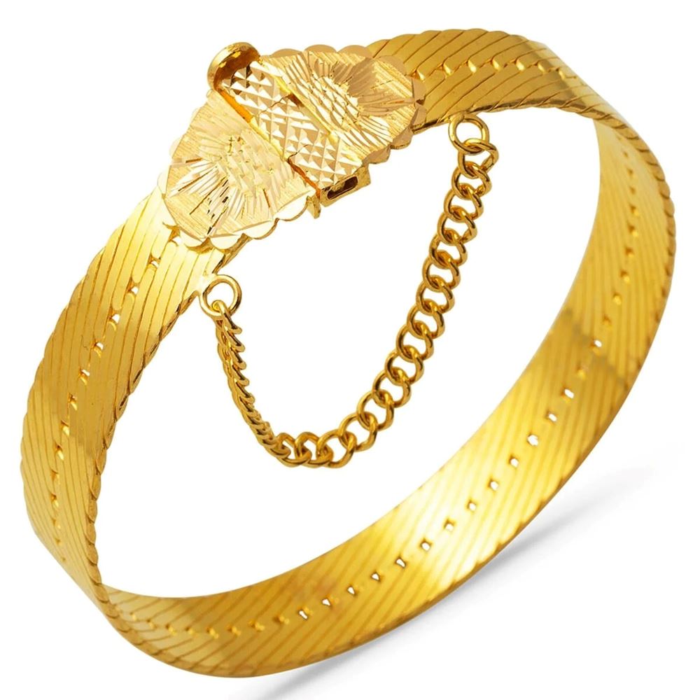 22 Ayar Diyarbakır Hasır Altın Bilezik (Kilitli Model)