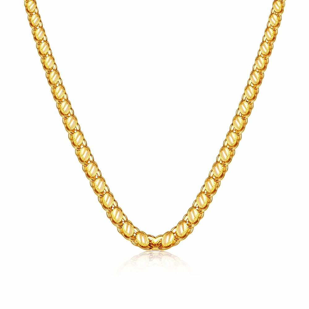 22 Ayar Altın Zincir Kolye 18