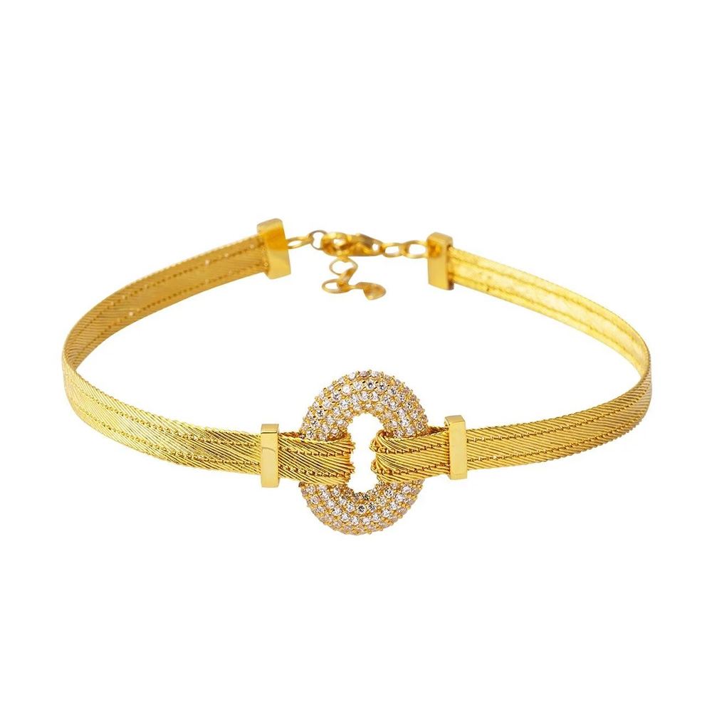 22 Ayar Halka Trabzon Hasır  Altın Bileklik Altın Bileklik