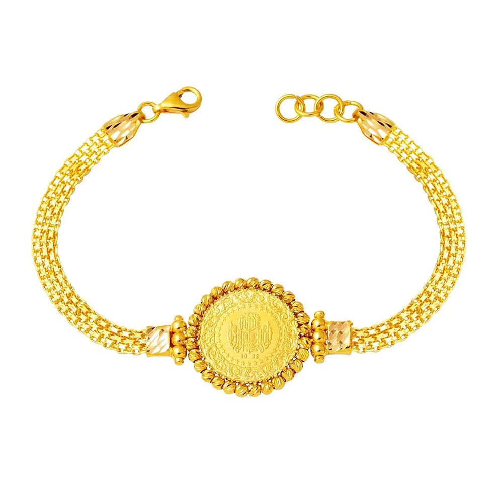 22 Ayar Yarım Altınlı  Bileklik Altın Bileklik