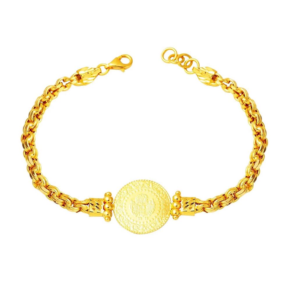 22 Ayar Çeyrek Ziynetli  Altın Bileklik Altın Bileklik