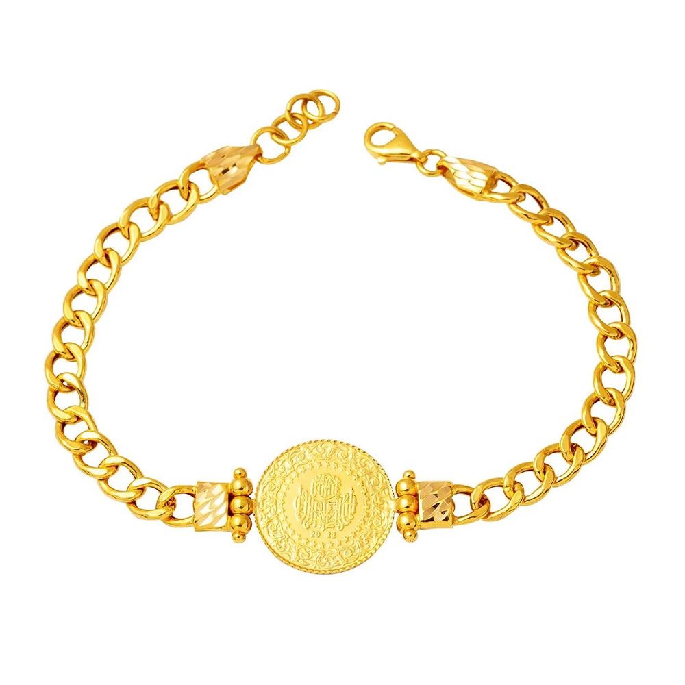 22 Ayar Ziynet Yarımlı  Altın Bileklik Altın Bileklik