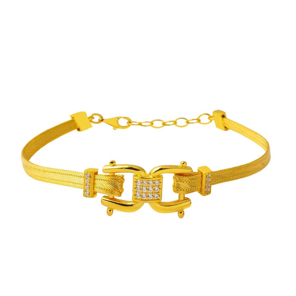 22 Ayar Taşlı Kemer  Trabzon Hasır Altın Bileklik Altın Bileklik