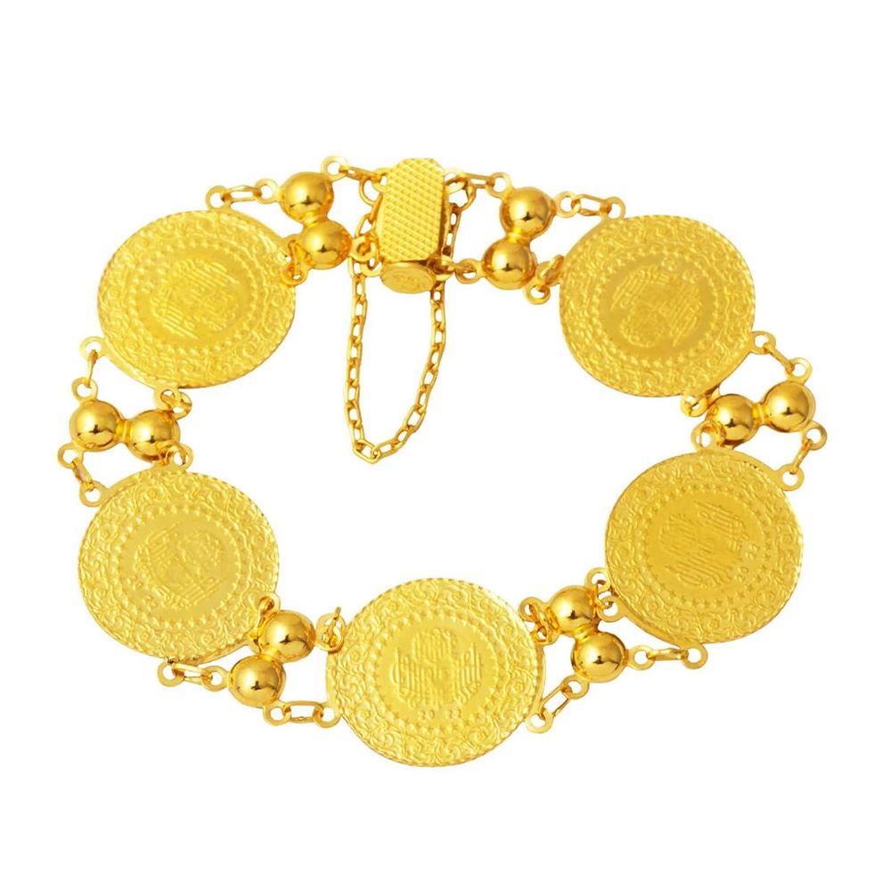 22 Ayar 5 Çeyrek Altınlı  Kelepçe Bileklik Altın Bileklik