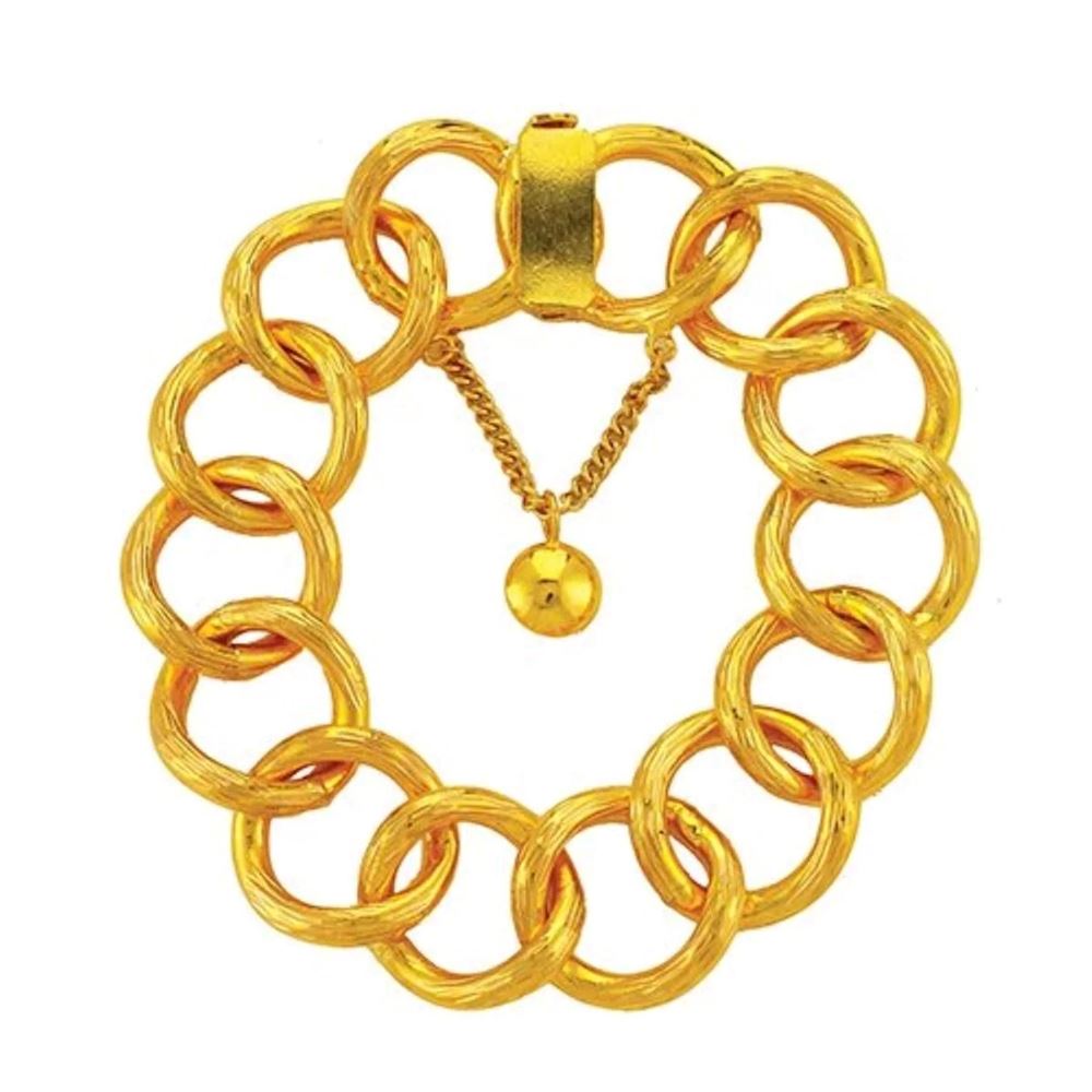 22 Ayar Uzay Yolu  Altın Bileklik 35 Gram Altın Bileklik