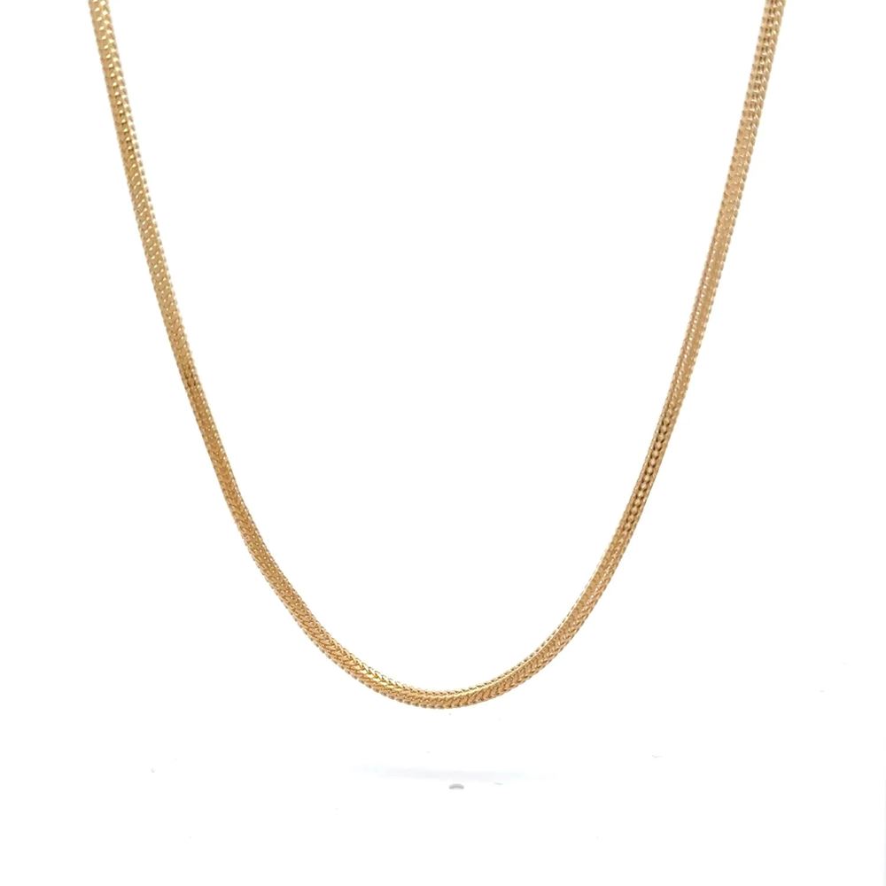 İtalyan Balıksırtı Kolye 43 Cm