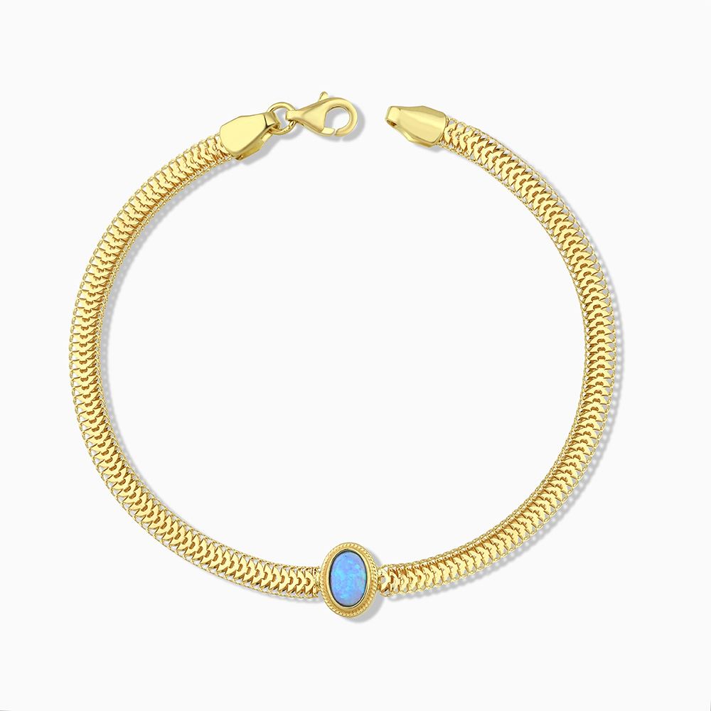 Opal Taşlı Bileklik