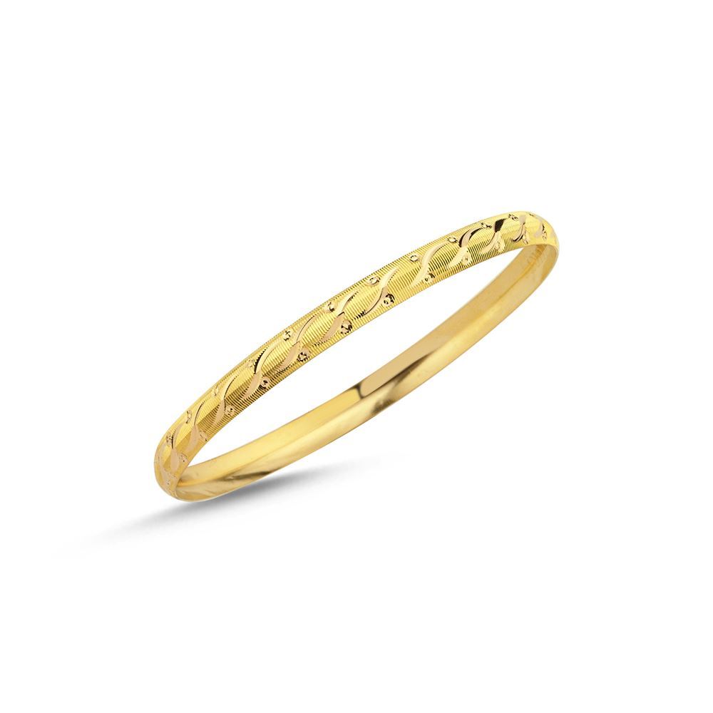 22 Ayar Hediyelik Boncuk Altın Bilezik 6mm 6 Gr