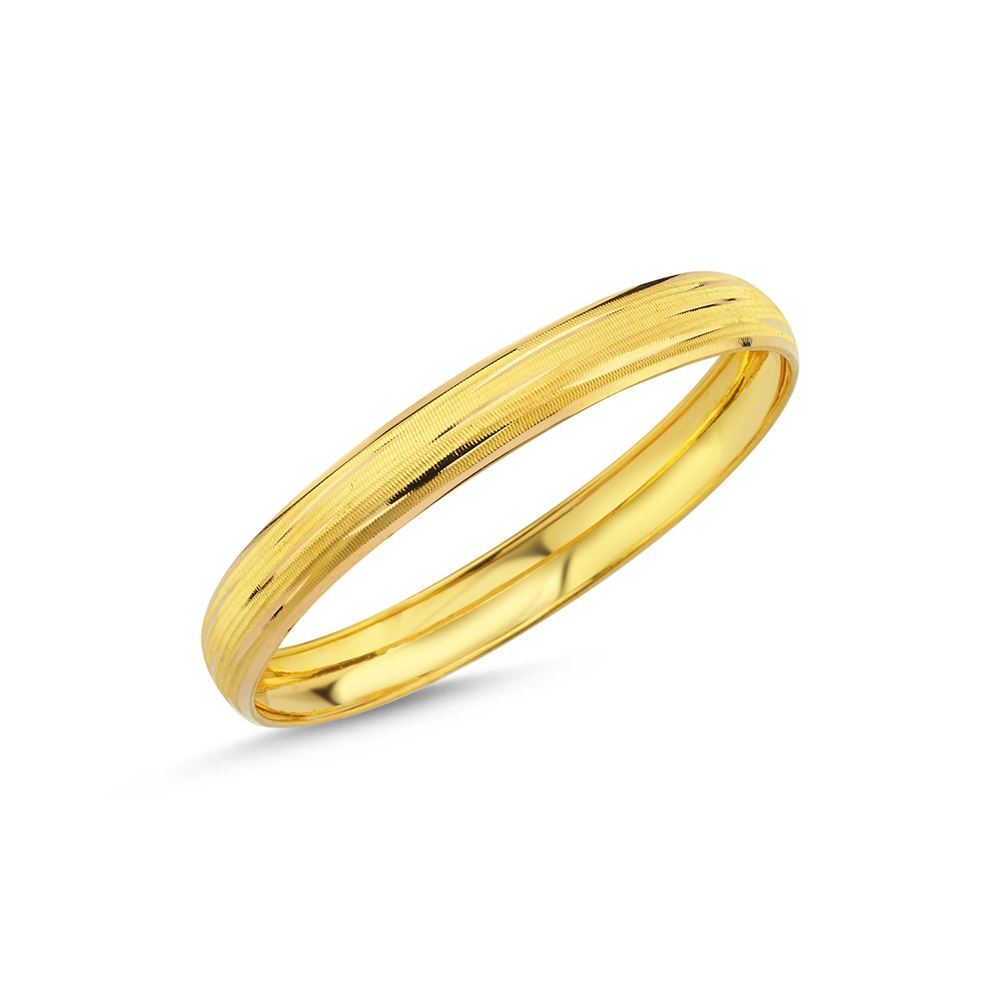 22 Ayar Şarnel Altın Bilezik 10mm 10 Gr