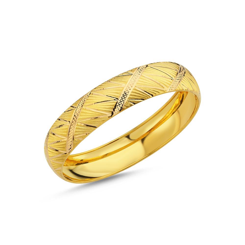 22 Ayar Şarnel Altın Bilezik 15mm 15 Gr