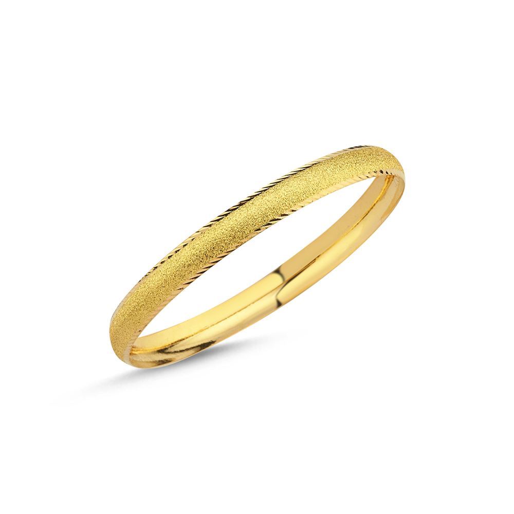 22 Ayar Tel Altın Bilezik 8mm 8 Gr