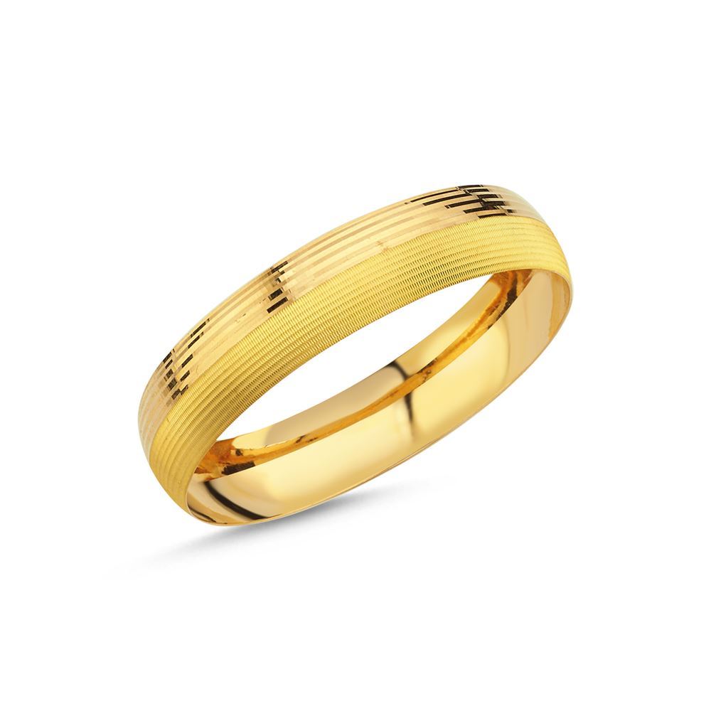 22 Ayar Tel Altın Bilezik 15mm 20 Gr