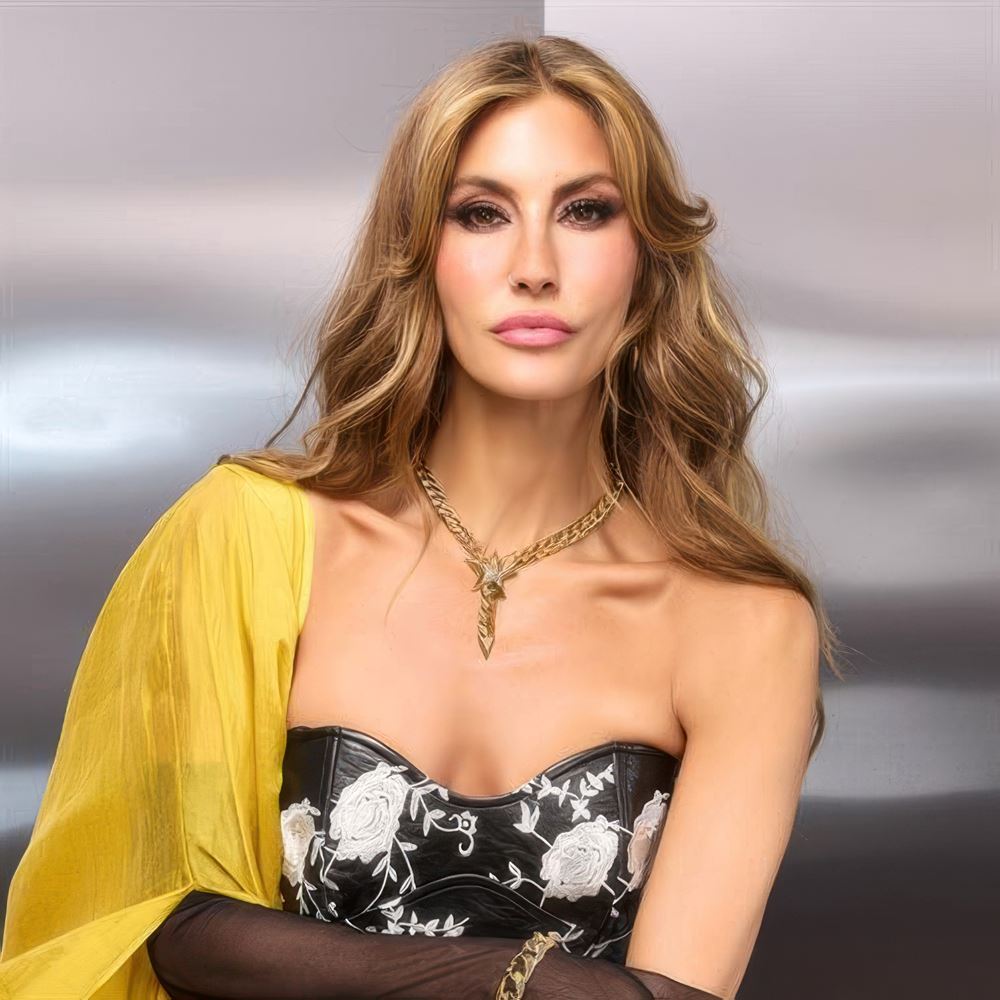 Taşlı Yıldız Tasarım Gurmet Zincir 45Cm-7Mm