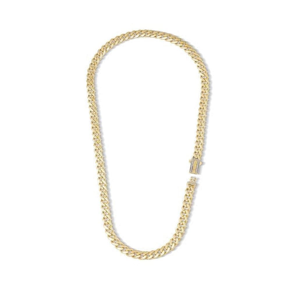 7Mm Klasik Gurmet Kolye 45Cm Zincir