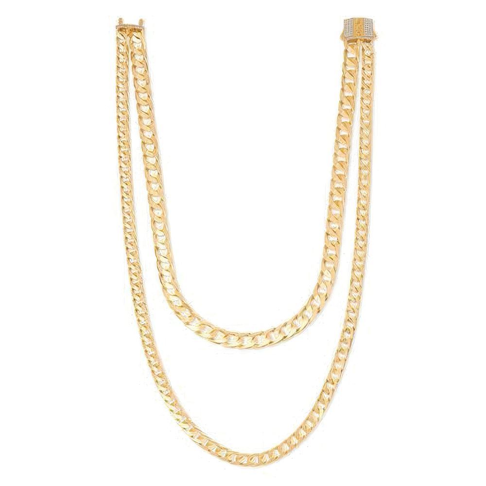 İki Sıra Piramit Gurmet Zincir 45-50Cm