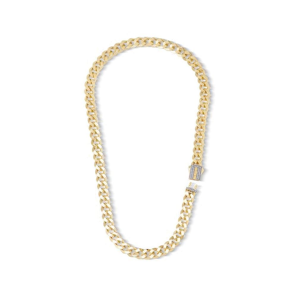 9Mm Altın Gurmet Zincir 45Cm