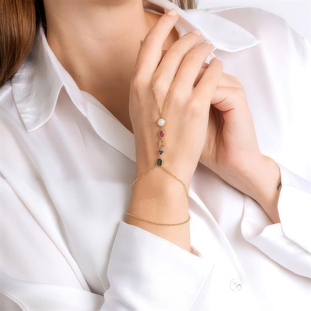 Renkli Taşlı Şahmeran