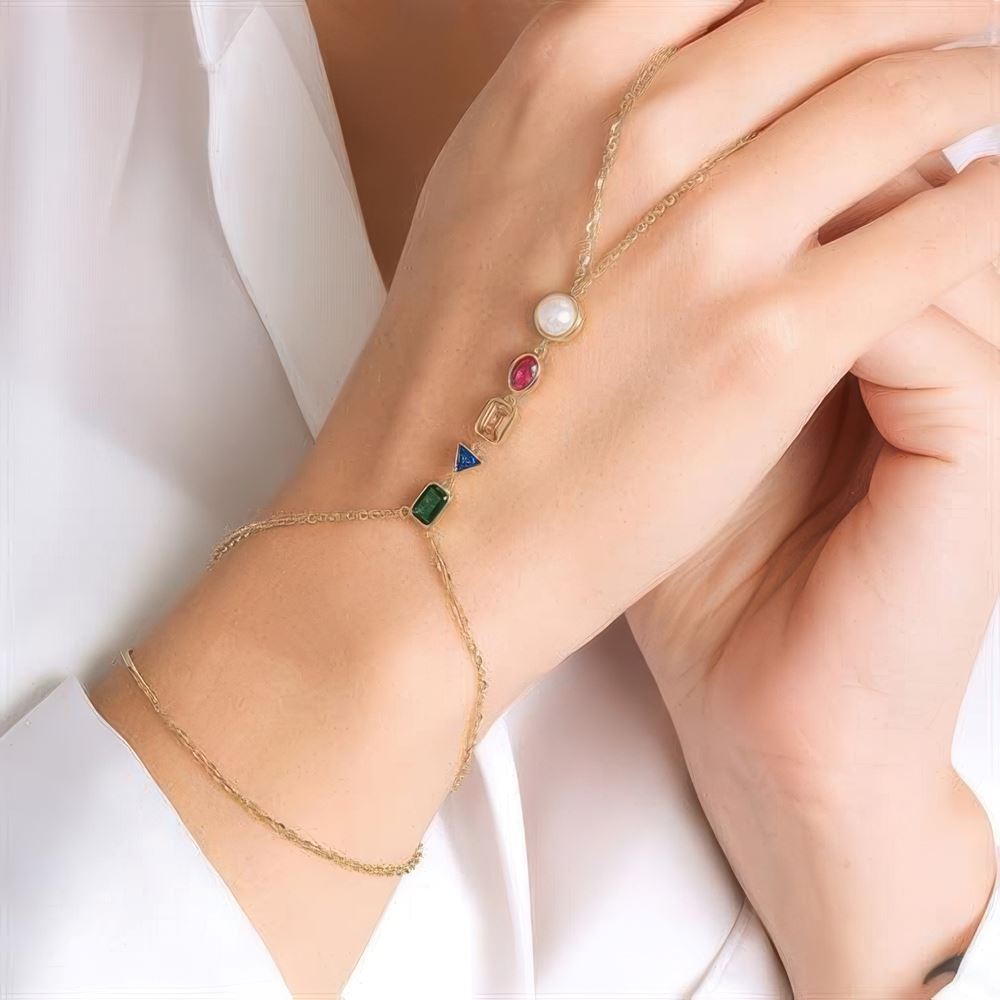 Renkli Taşlı Şahmeran