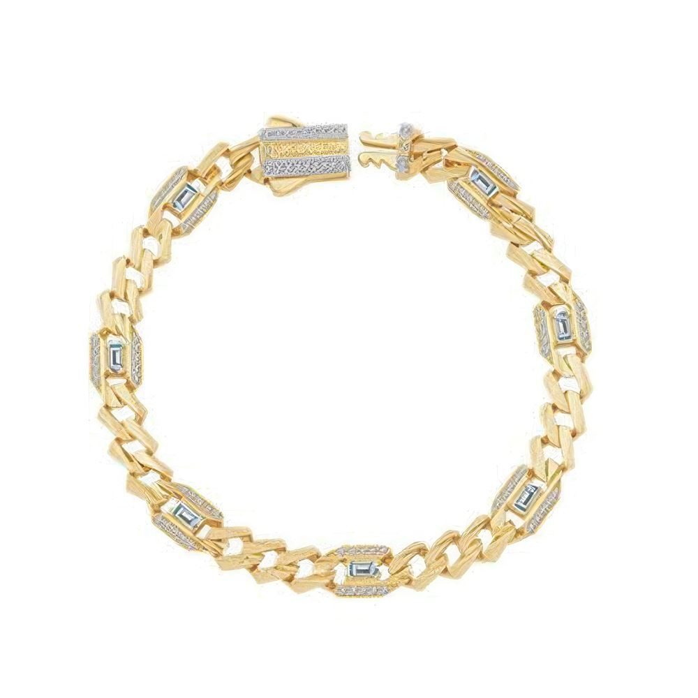 Baget Taşlı Z Gurmet Bileklik 18CM